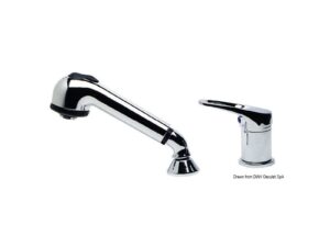 Mélangeur monocommande + douche amovible Olivia