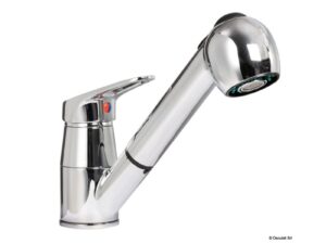 Mélangeur monocommande + douche amovible Olivia