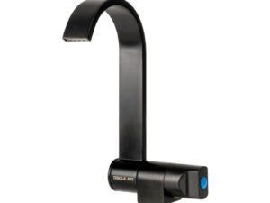 Robinet noir Style eau chaude + froide