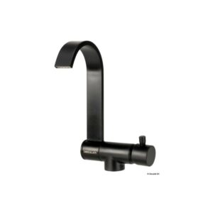 Robinet noir Style escamotable eau chaude + froide