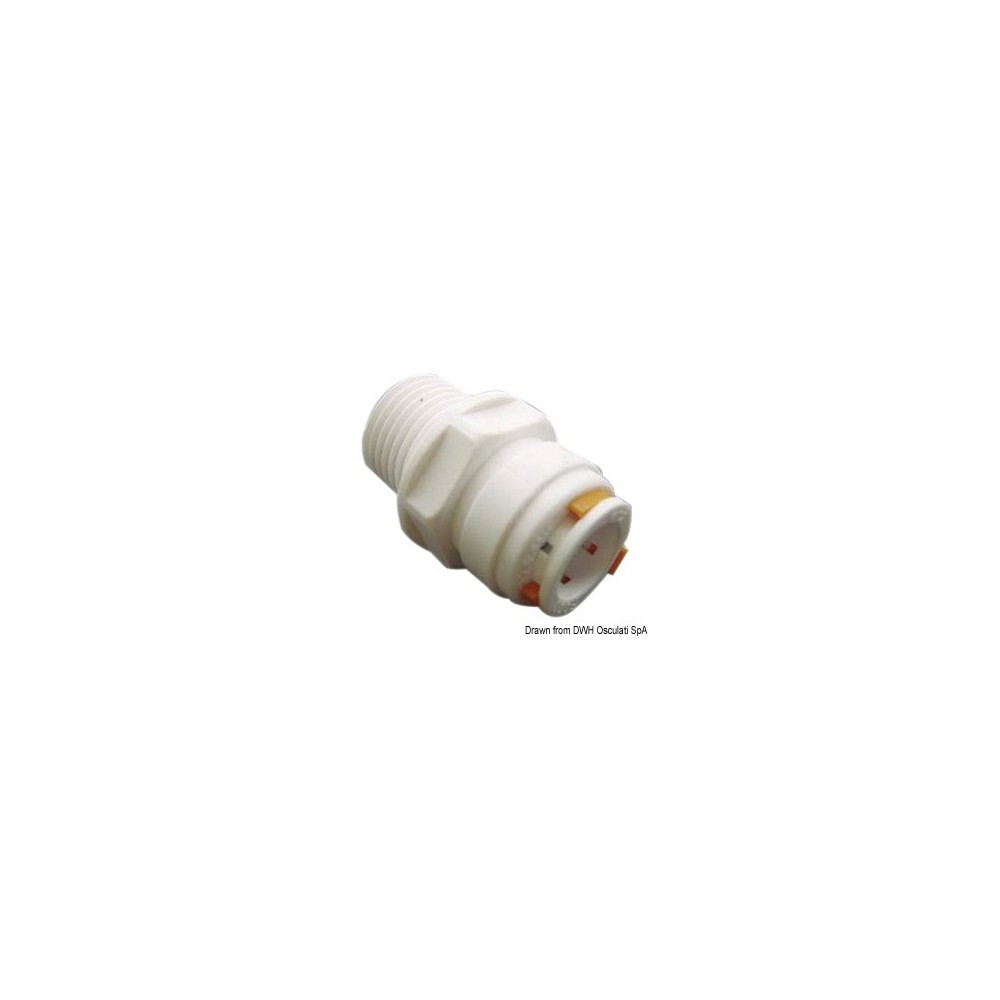 Raccord femelle/mâle de 1/2"