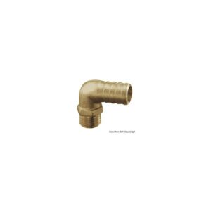 Embout en laiton 90° 1/4" 8 mm