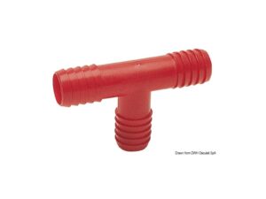 Raccord T PP 10 mm Polypropylène
