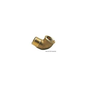 Raccord coudé 90° laiton mâle/femelle