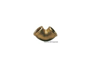Raccord coudé laiton femelle/femelle 3/4" x 1"