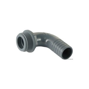 Embout 90° en PP 1"1/2 x 38 mm
