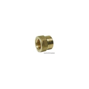 Manchon laiton mâle/femelle 1"1/2 x 1/2"