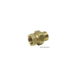 Raccord 3 pièces droit 1''1/2