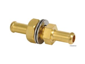 Raccord carburant dans le cloison