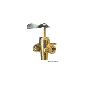 Robinet carburant 3 voies 3/8" 12 mm