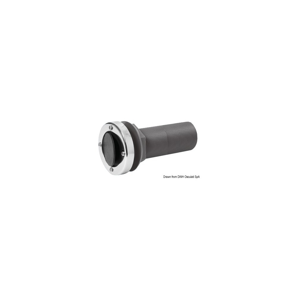 Passe-coque long nylon/fibre verre 1/2" - 11BSP