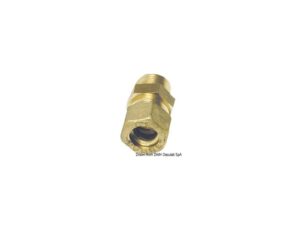 Raccord à compressin laiton droit mâle 8 mm x 1/4"