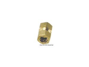 Raccord à compressin laiton droit fem. 8 mm x 1/4"