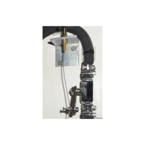 Etrier inox p. commande flexible à distance