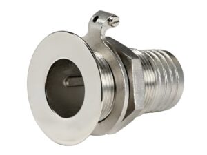 Passe-coque au ras AISI 316 1"1/4 x 39 mm