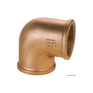 Raccord coudé 90° en bronze F-F GUIDI