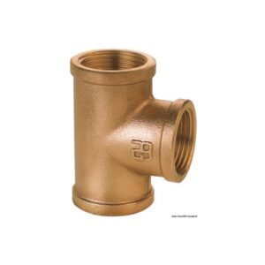 Raccord à T en bronze F-F-F GUIDI