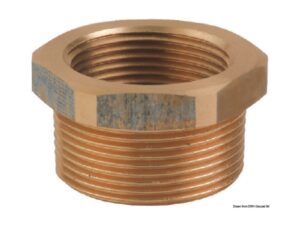 Raccord M-F en bronze GUIDI 1"1/2 x 1"1/4