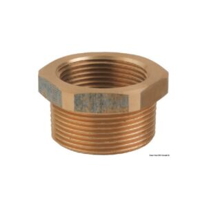 Raccord M-F en bronze GUIDI 1"1/2 x 1"1/4