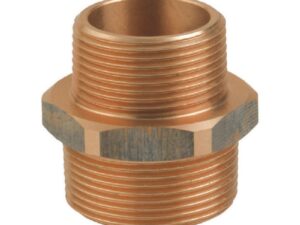 Embout réduit M-M en bronze GUIDI 1" x 3/4"