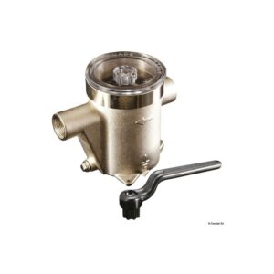 Filtre purificatio eau en laiton nickelé 3/8"