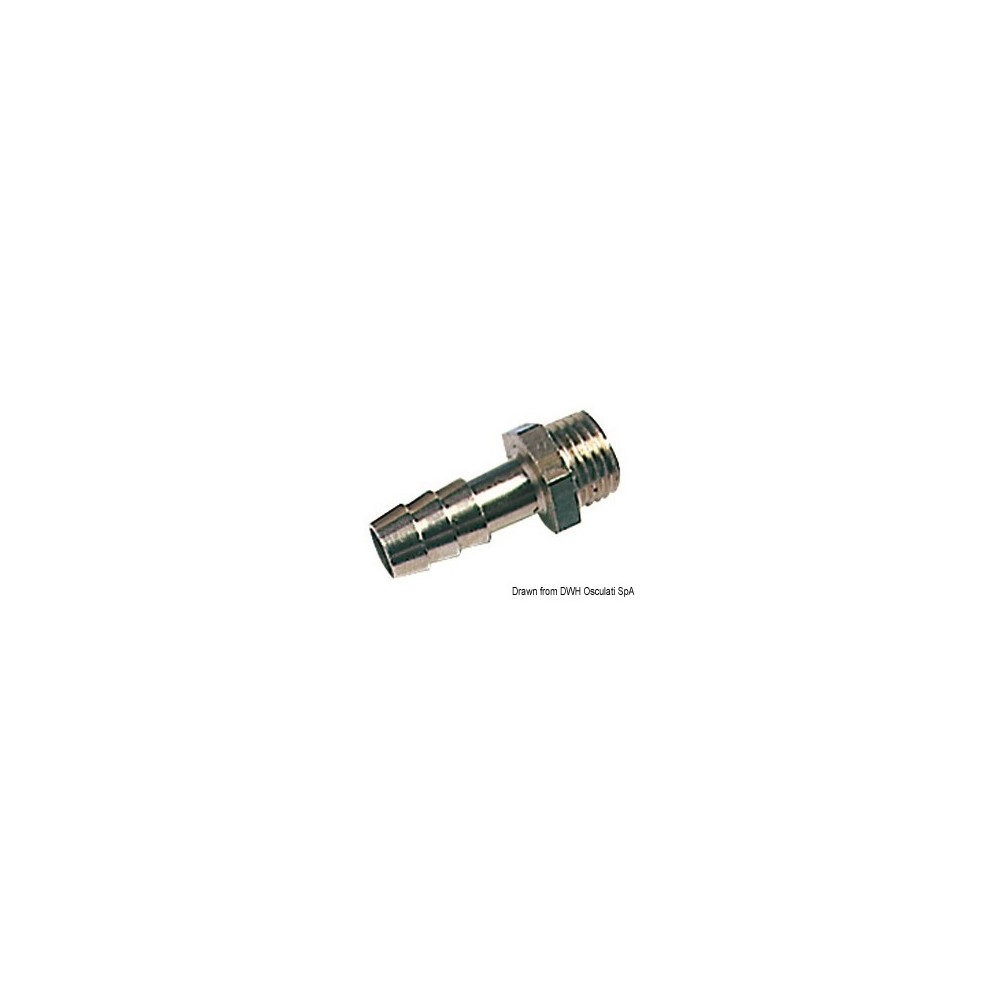 Raccord p. tuyaux embout 10 mm