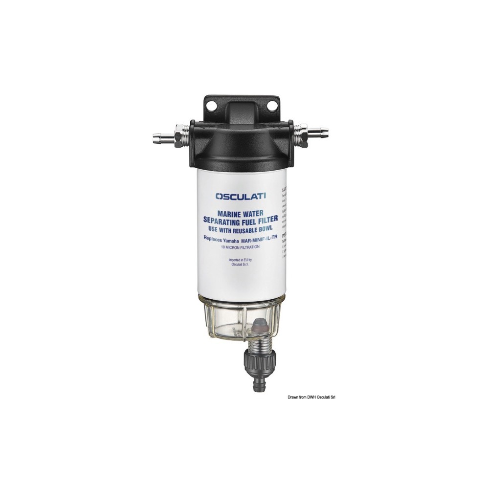 Filtre essence + séparateur eau/carb. 200-406 l/h