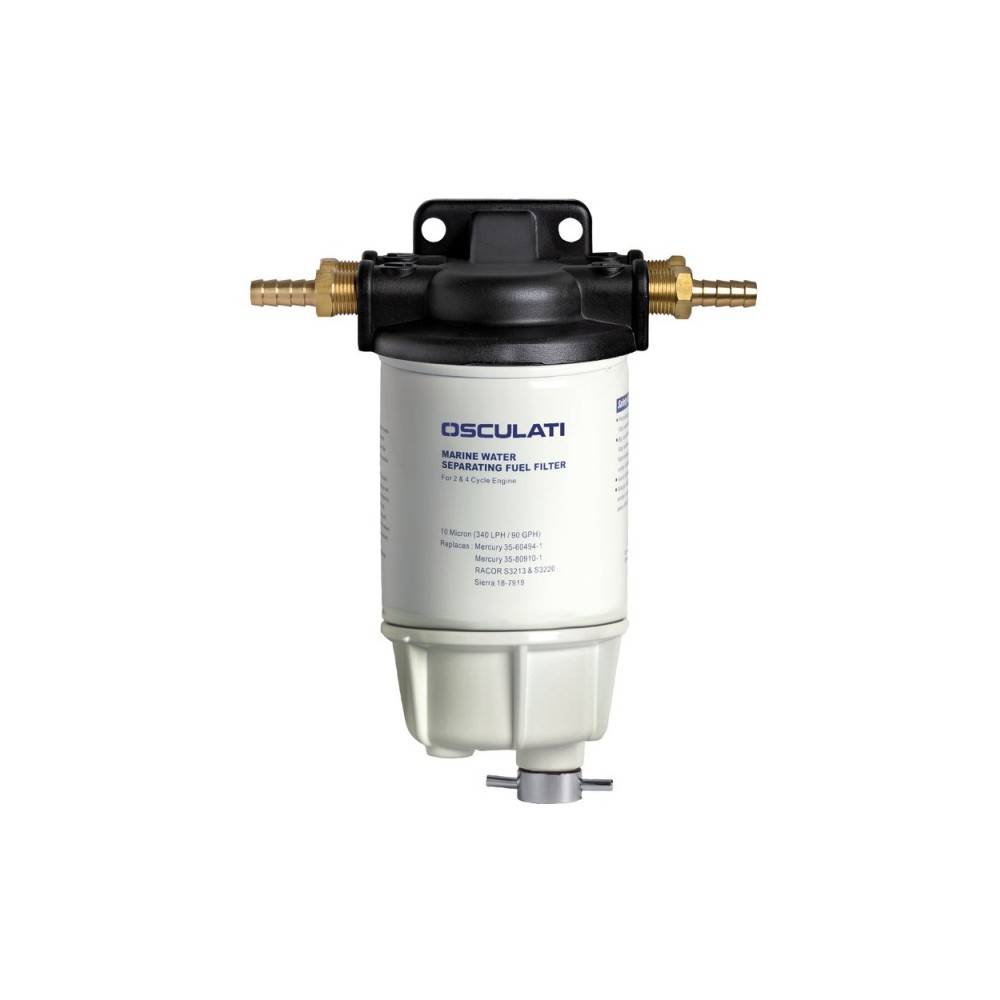 Filtre séparateur eau/carburant universel