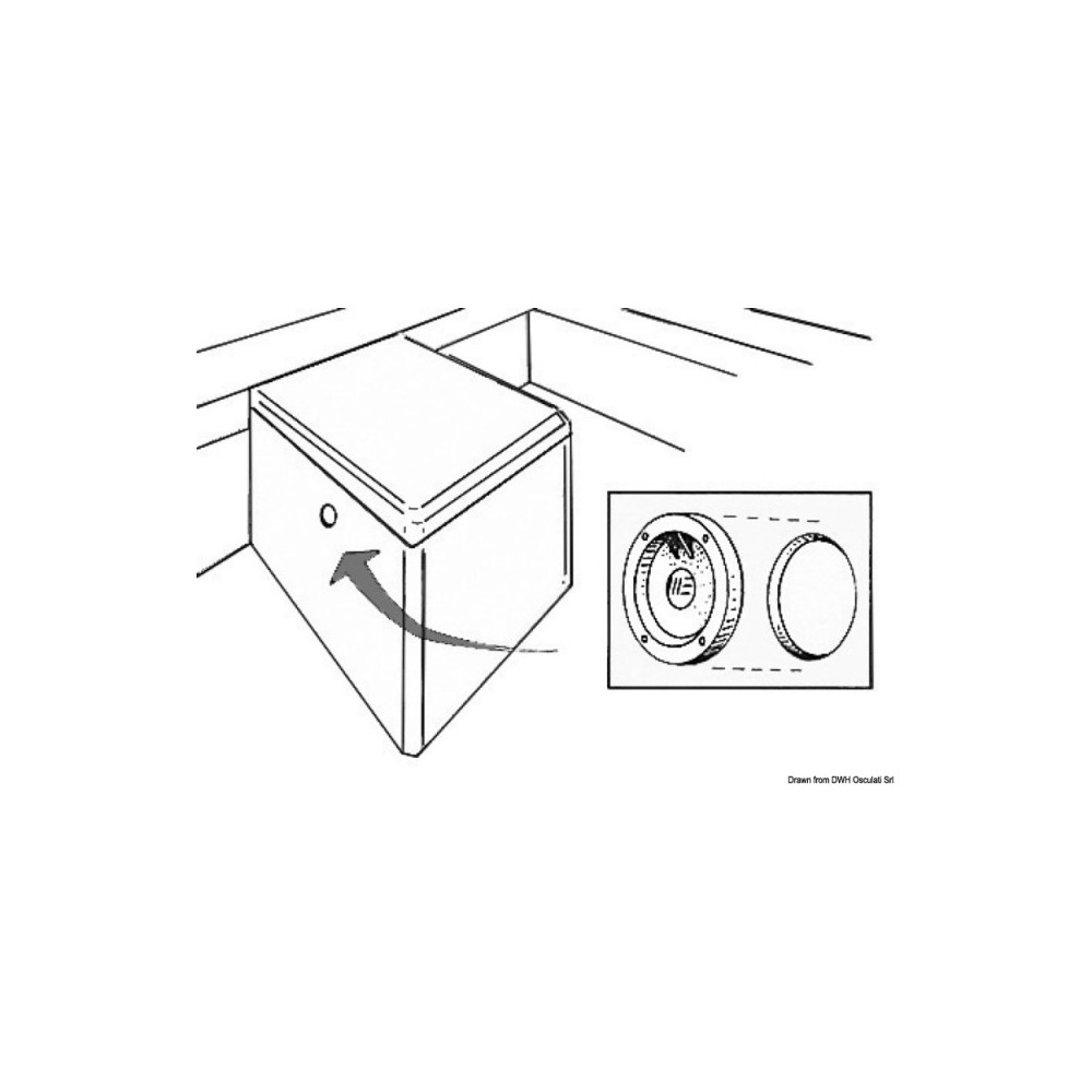 Trappe coupe-feu Fire Port plastic – Image 3