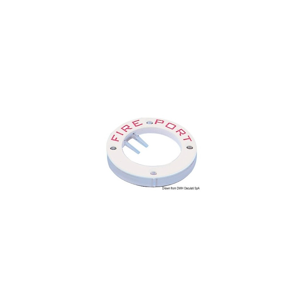 Trappe coupe-feu Fire Port plastic