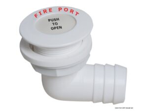 Fire port droit embout 32/38mm