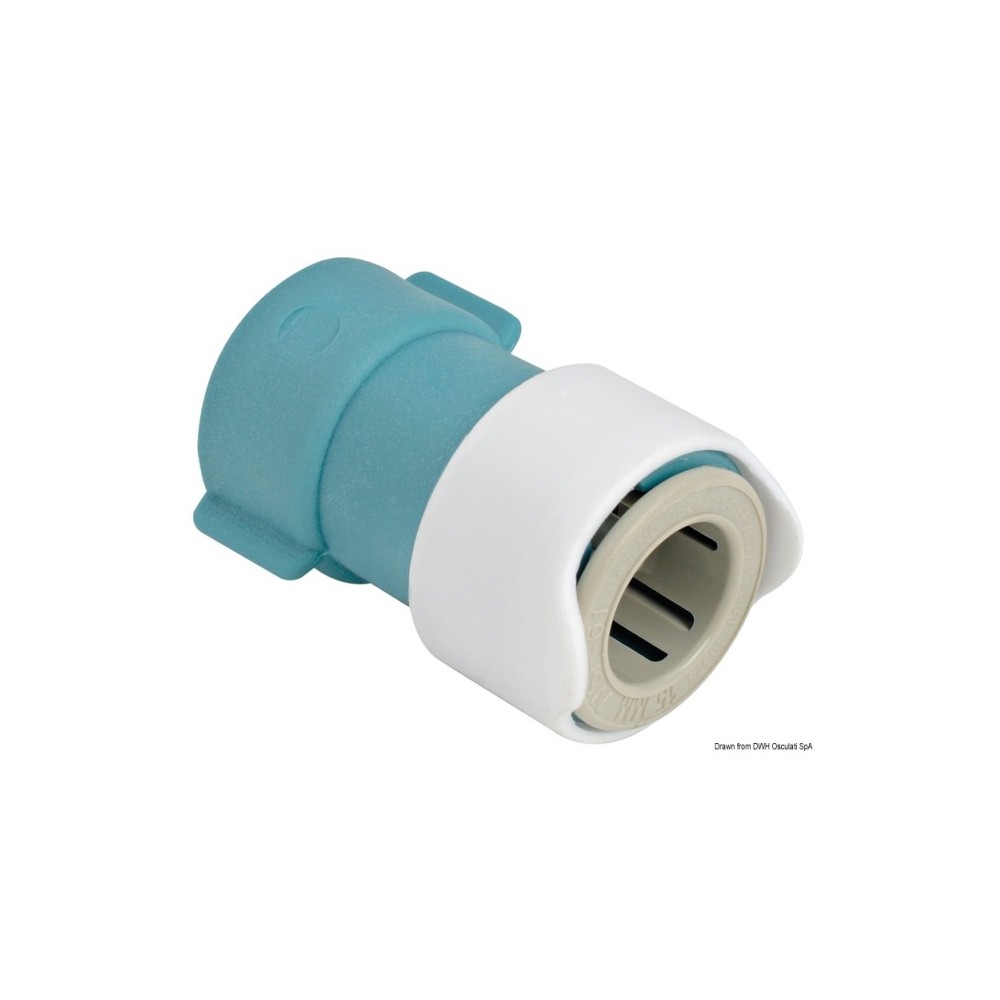 Adaptateur 3/8" plastique Whale BSP