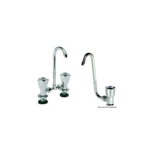 Robinet mélangeur articulé laiton chromé froid