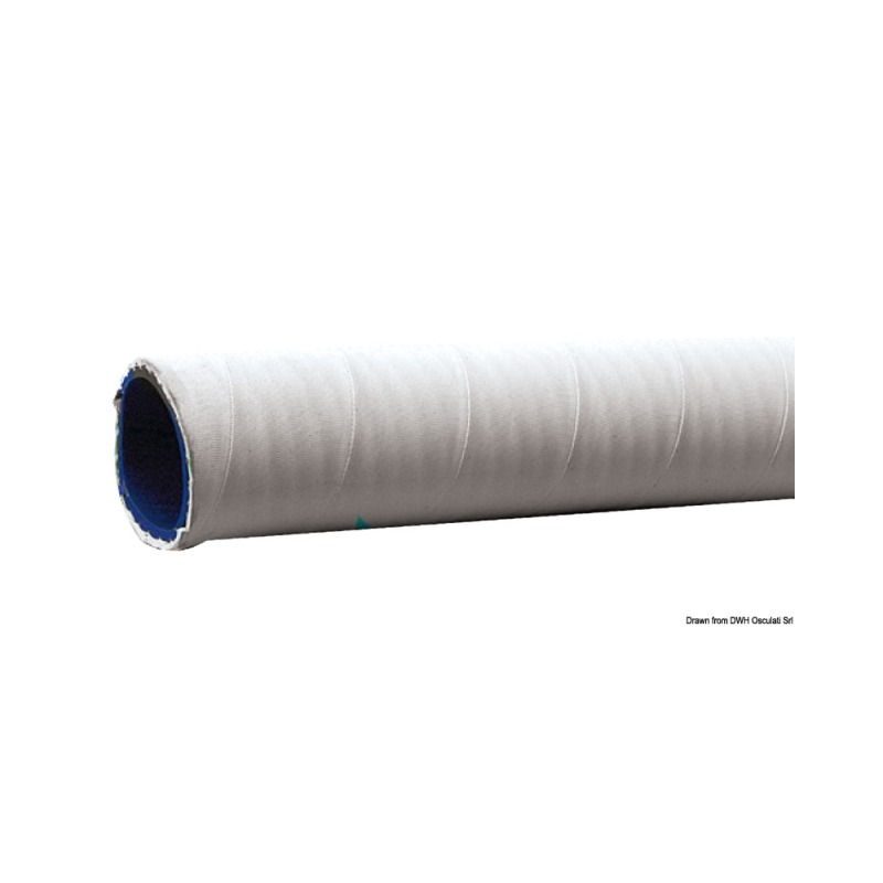 Tuyau Sanitary anti-odeurs 16 x 24 mm