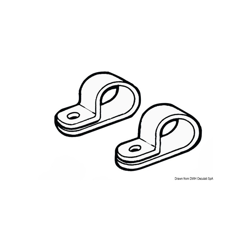 Collier fixation nylon 12,7 mm