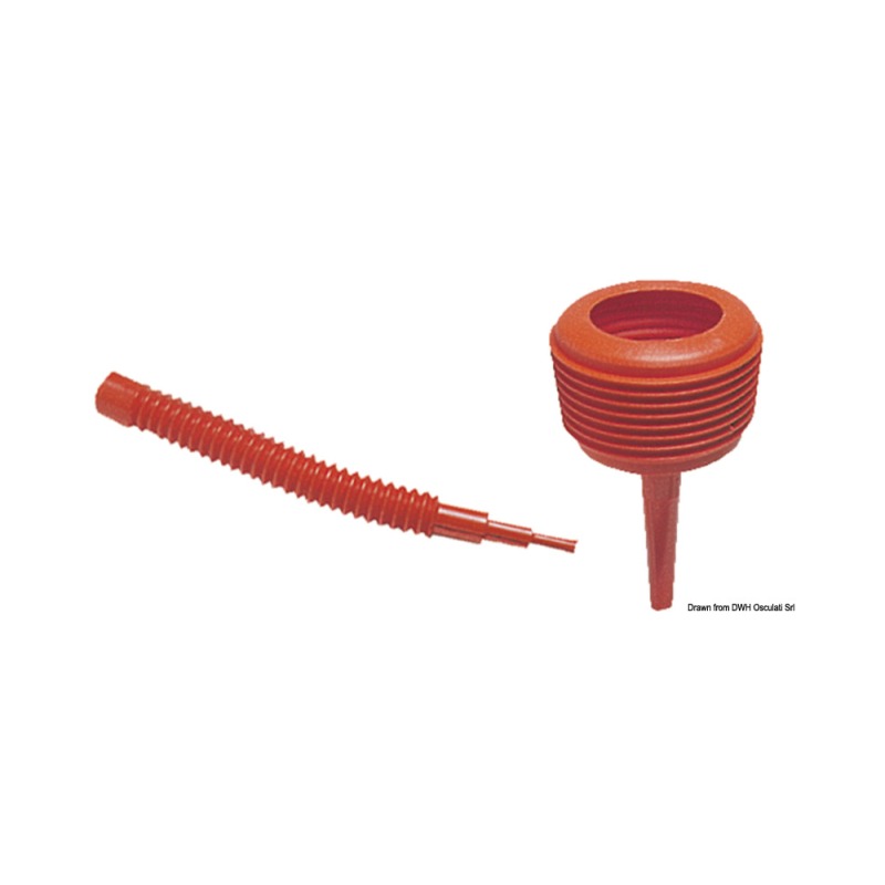 Entonnoir carburant anti-éclaboussures