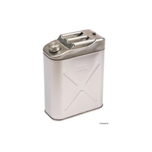 Jerrican p. carburant inox poli 20 l
