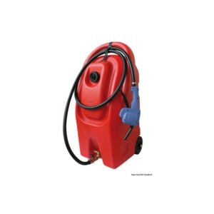 Conteneur transport essence avec roues 59 l