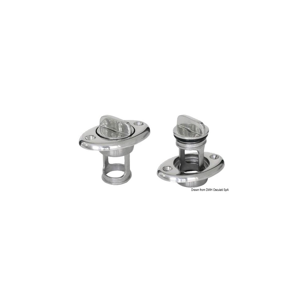 Nable fond cale AISI 316 43 x 64 mm