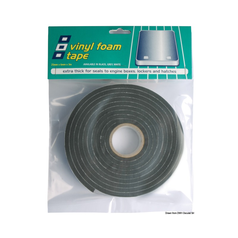 Ruban adhésif PVC PSP MARINE p. hublots 3 x 19 mm
