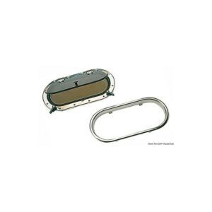 Hublot ovale AISI316 SCM 360 x 160 mm Inox AISI 316