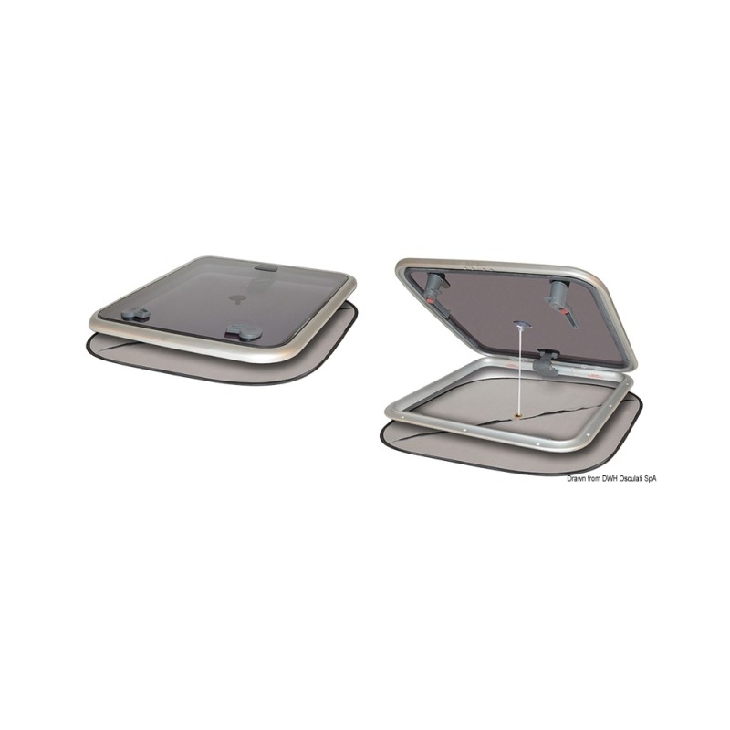 Rideau occul. + moustiqu.230x490simple -x700double pour bateau