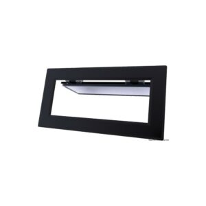 FLUSHM 360x500GRYBLK PL AL BLK