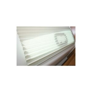 Oceanair pleated shade 381 x 305 mm blanc