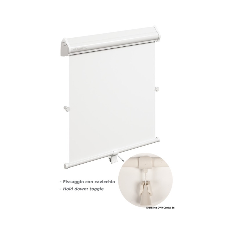 Rideau à anrouler Oceanair Hatch Shade 556 x 600 W pour bateau