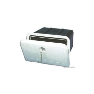 Niche porte-objects avec porte-verre