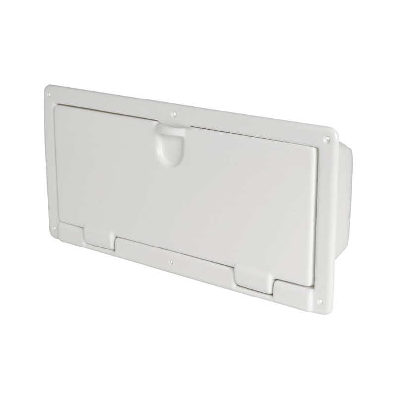 Coqueron ABS blanc poli 540 x 244 x 116 mm