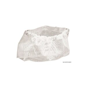 Poche fourre-tout toile voile blanche 240 x 390 mm pour bateau