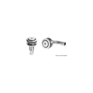 Event carburant 90° AISI 316 poli miroir 45 mm