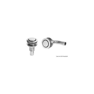 Event carburant droit AISI 316 poli miroir 49 mm